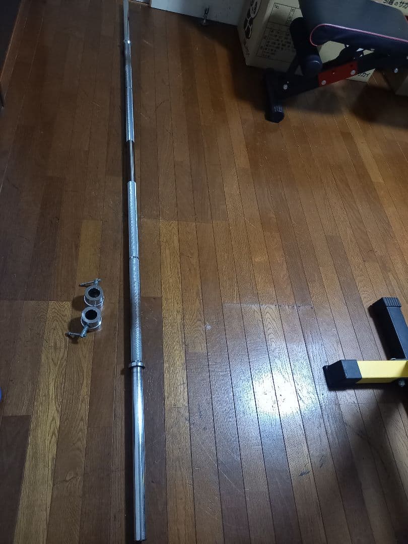 バーベルシャフト 穴形28ミリ　220cm