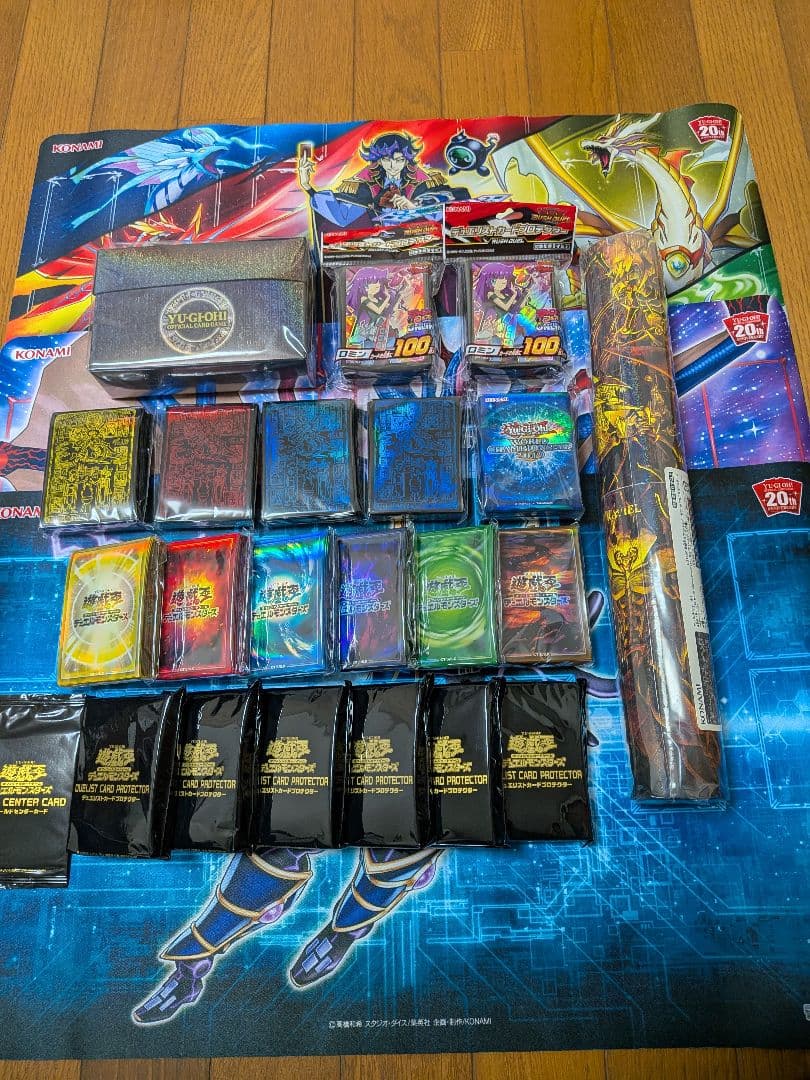 遊戯王サプライセット　スリーブ、プレイマット等