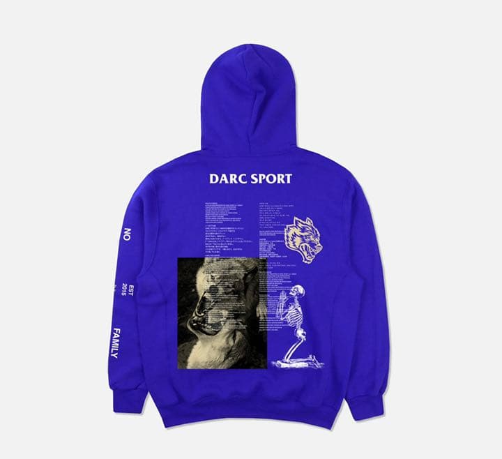 その他 Darcsport blue Hoodie