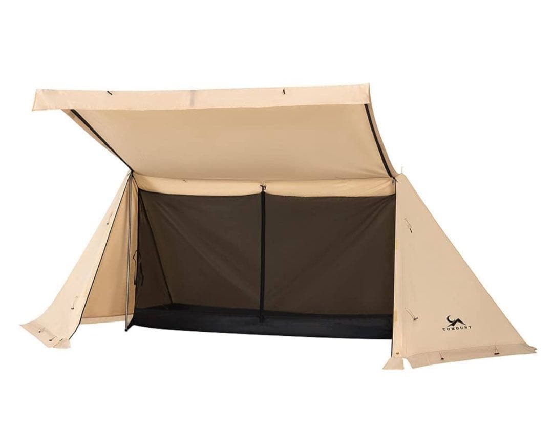 TOMOUNT パップテント 軍幕テント　TC素材 ポリコットン