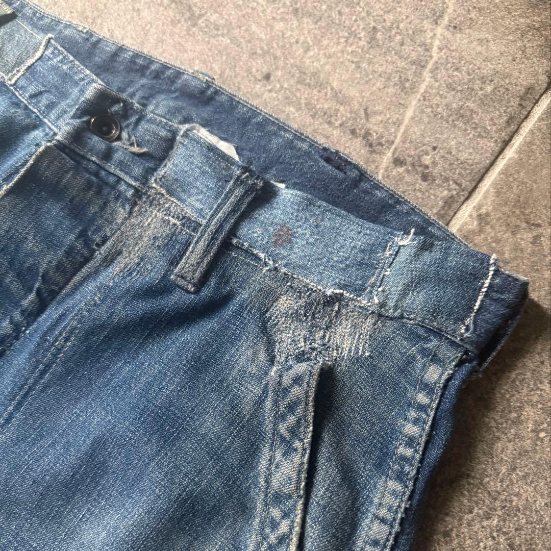 40s US NAVY M-45 \"デニムベイカー\" W32/L31