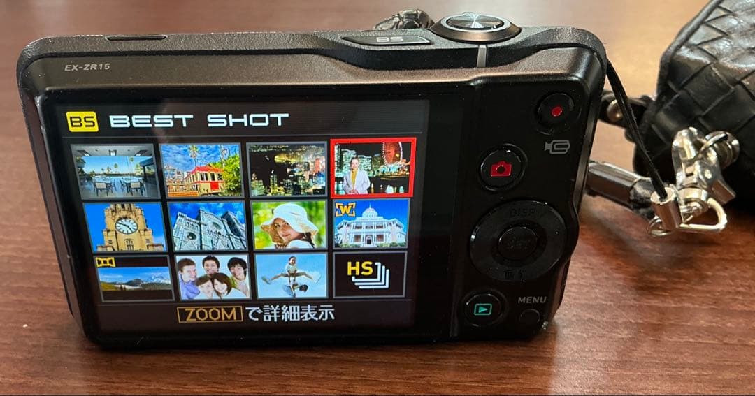 CASIO EXILIM EX-ZR15 コンパクトデジタル連写カメラ