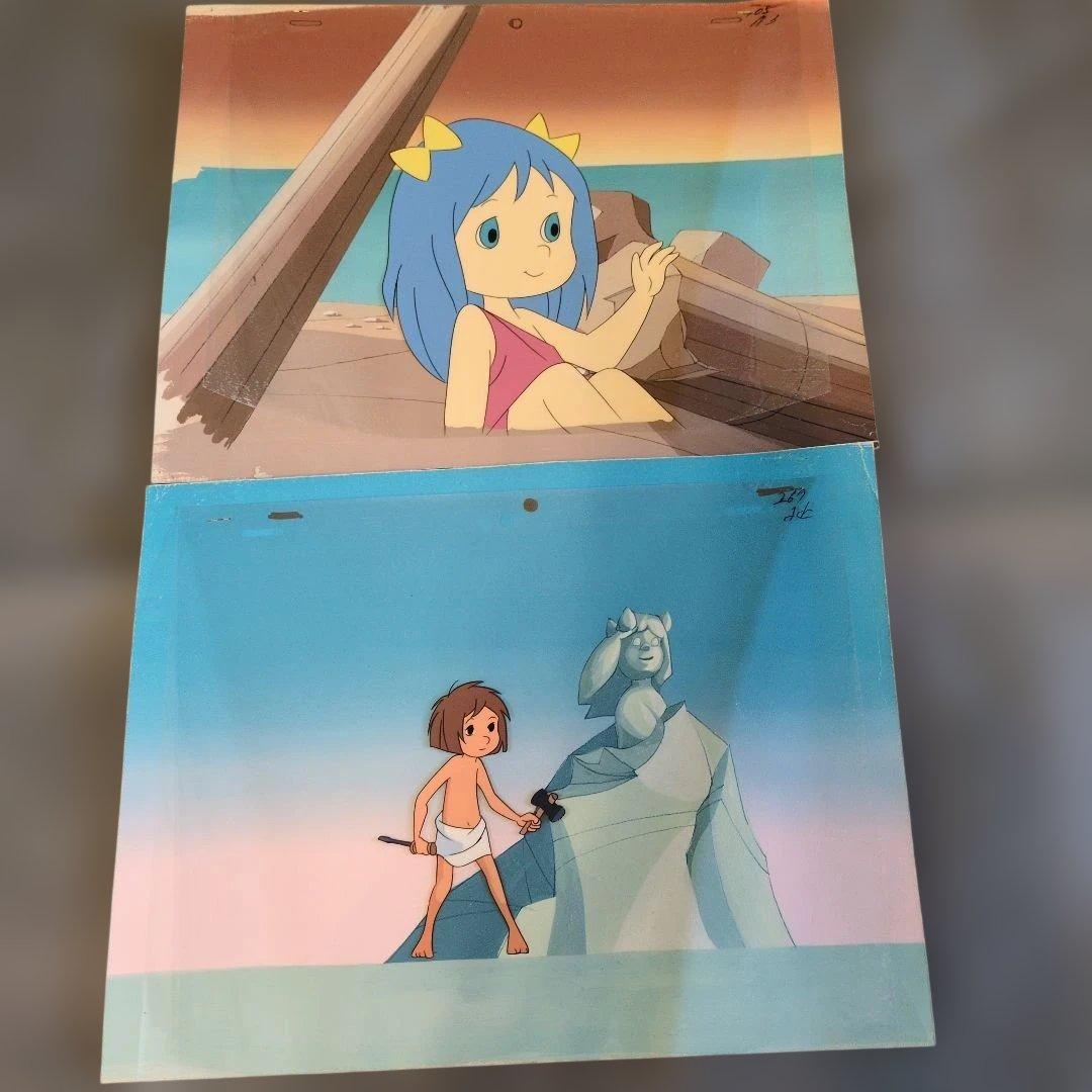 虫プロの遺産 なつかしの世界名作 アンデルセン物語 『プシケ』セル画 昭和レトロ