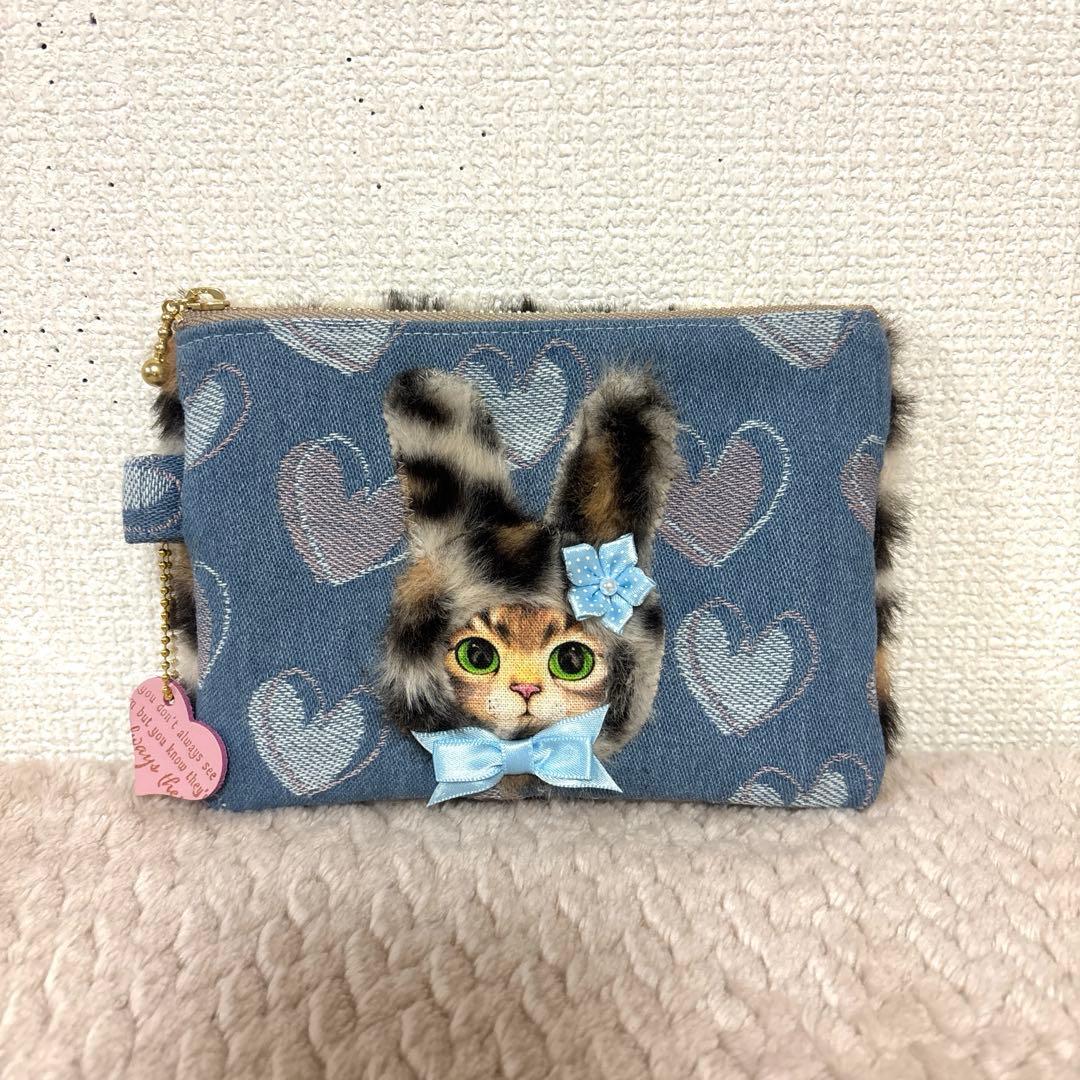 コヤンイサムチョン　ふわモコうさぎサンダーちゃんフリルトート＆ポーチ