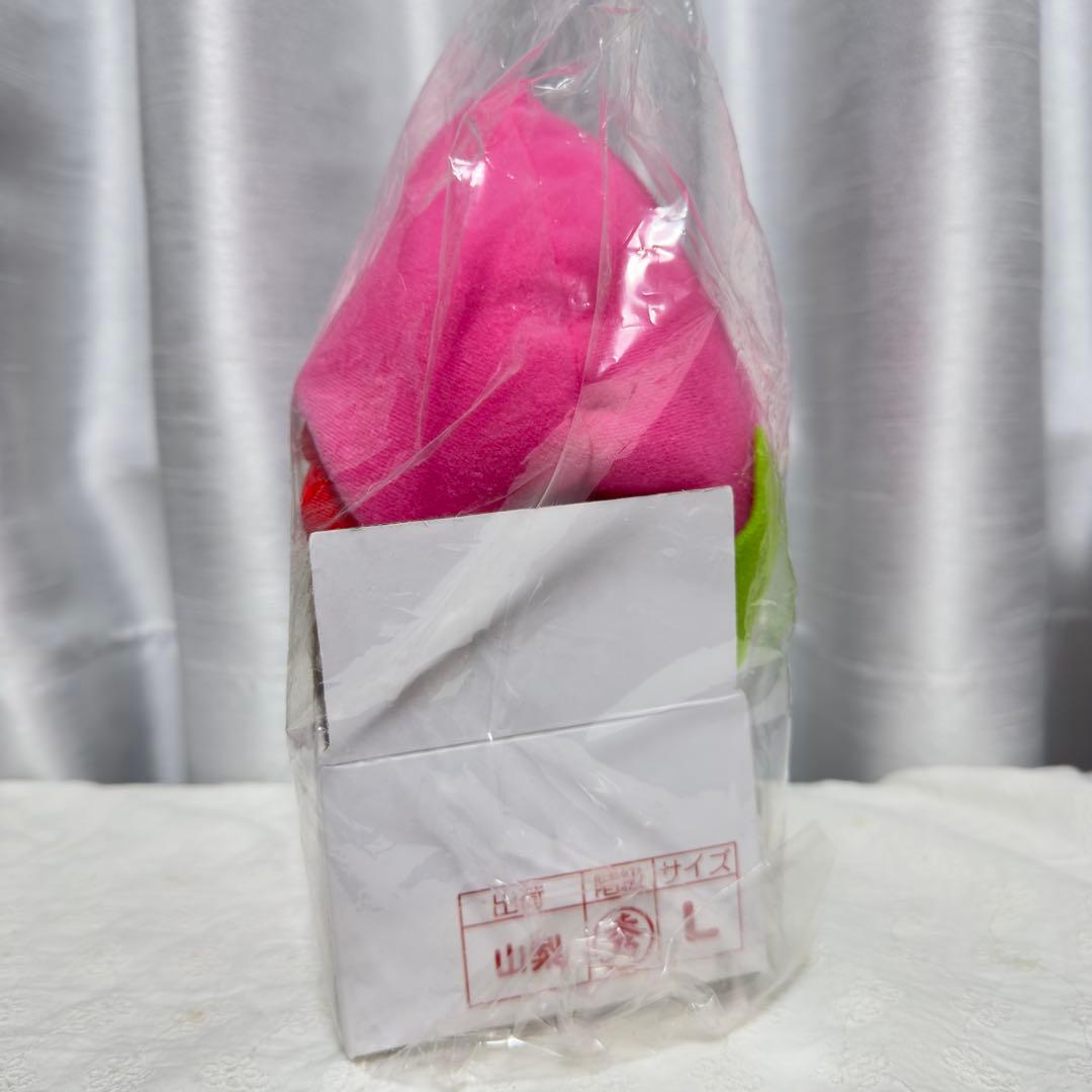 レアハローキティ 山梨 桃 マスコット 箱入り 着ぐるみ ぬいぐるみ