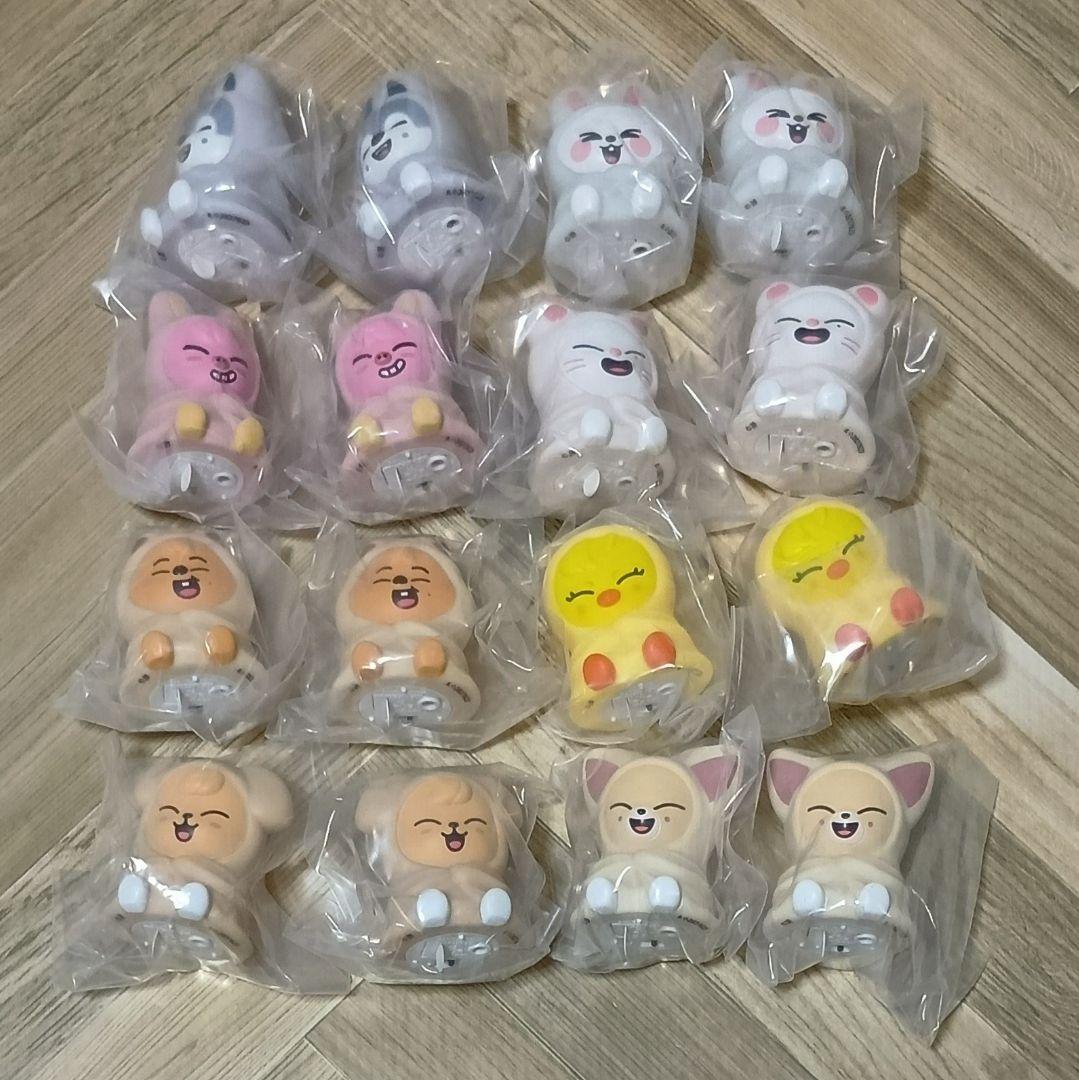 スキズ　skzoo　ガチャ ライトマスコット　コンプリートセット ×2 16個