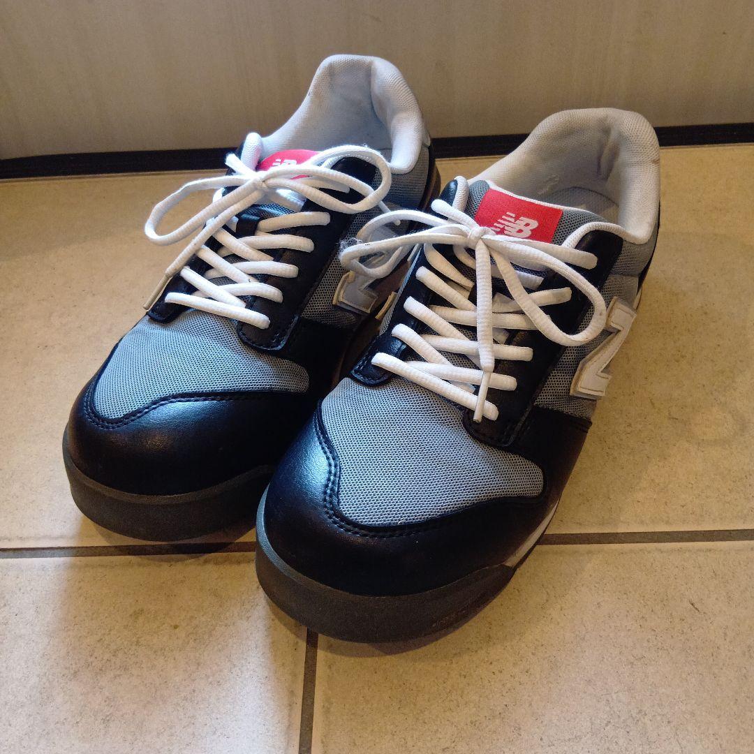 New Balance 安全靴 25.5cm ブラック/グレー/ホワイト
