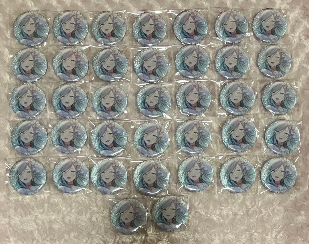プロセカ グリッター缶バッジ グリ缶 4B カラマイ 日野森雫 37点