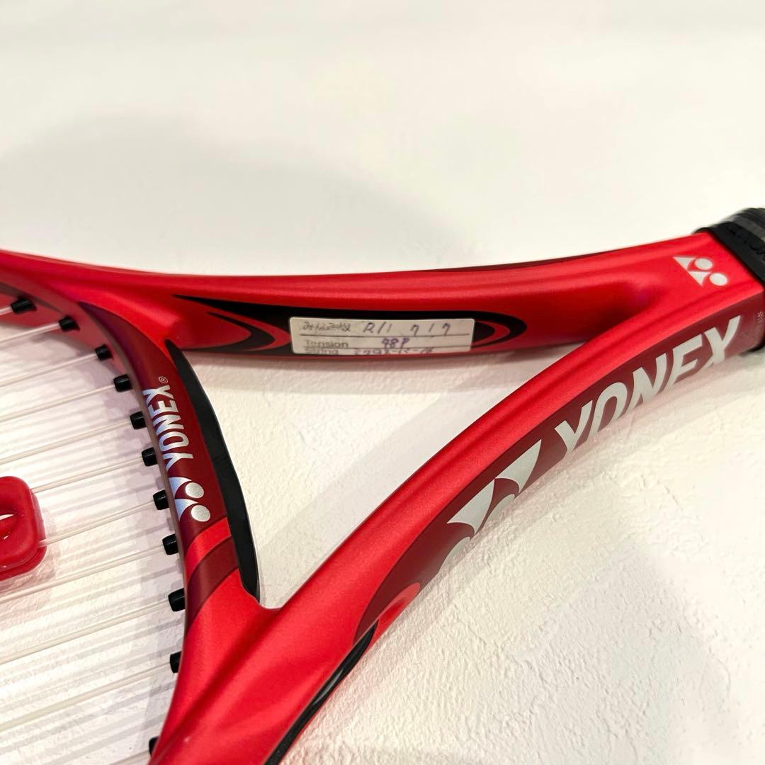 美品✨YONEX ヨネックス VCORE100 Vコア グリップ2 レッド　硬式