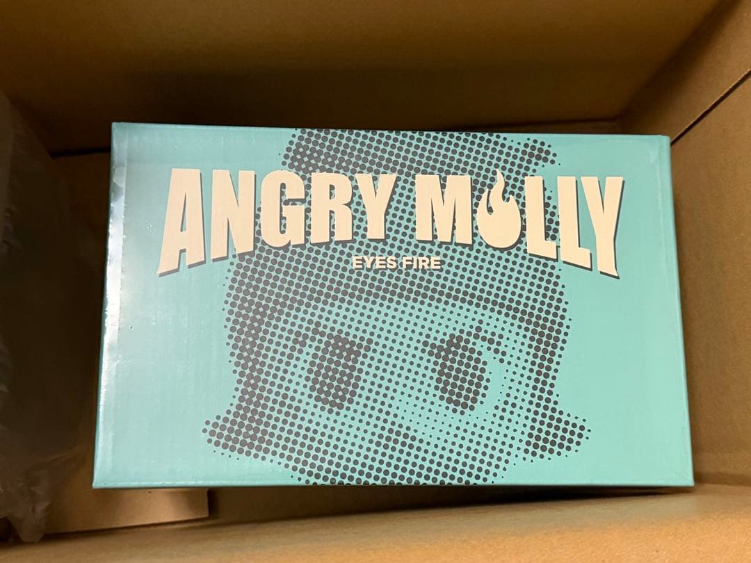 Angry Molly Eyes Fire Designer Toy限定996体