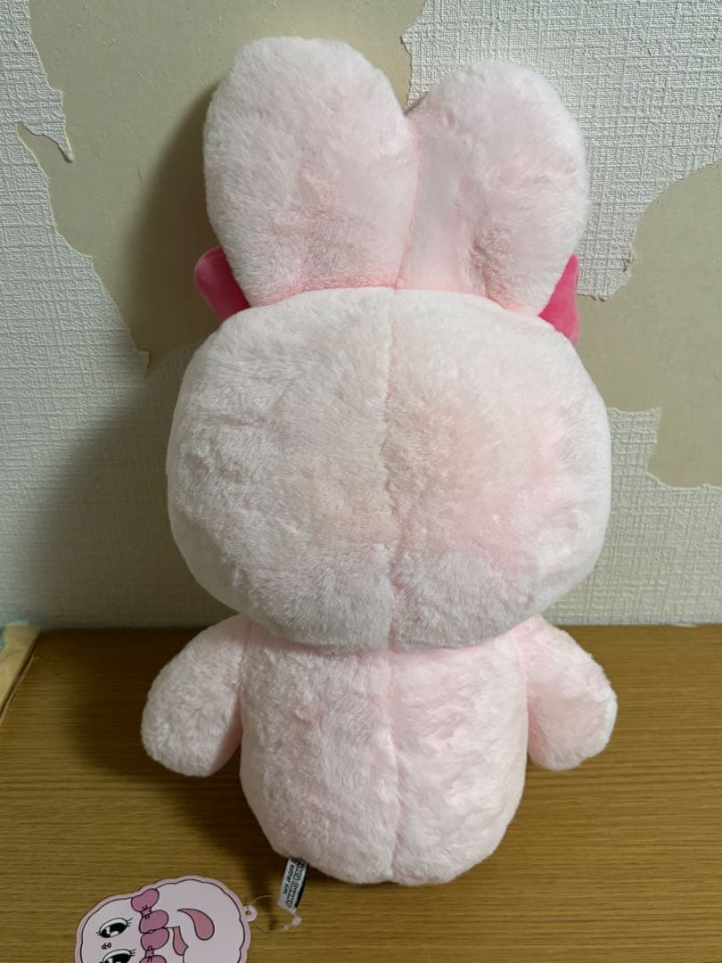 エスターバニー　リボンバニー　クリームバニー　ぬいぐるみL 寝そべり　3点　#1