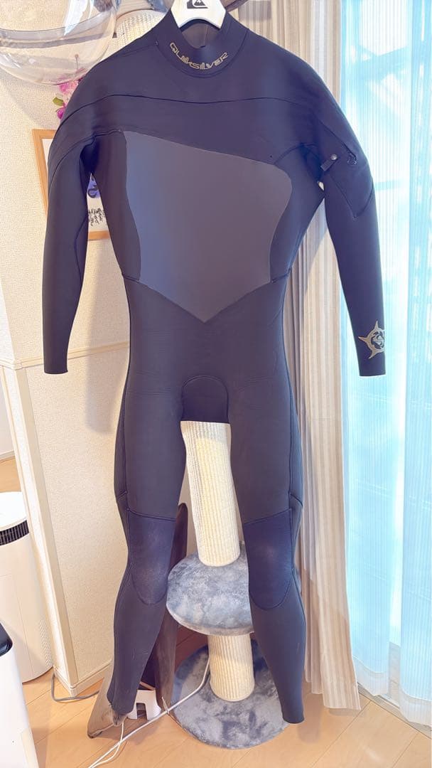 【お得用！】Quiksilver フルスーツ ブラック　5mm メンズ