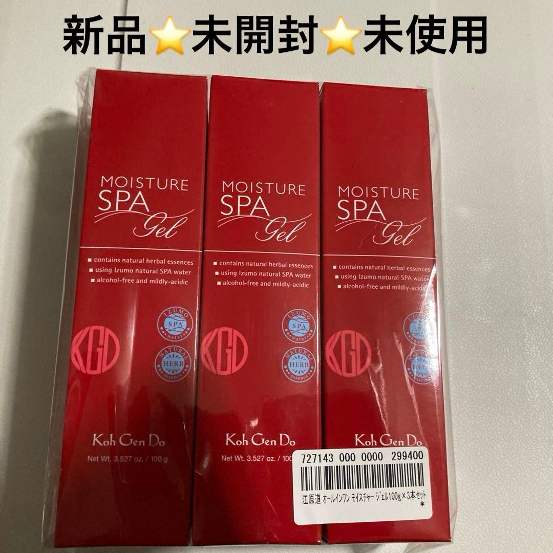 【新品・未開封】江原道オールインワンモイスチャージェル100g 3本セット