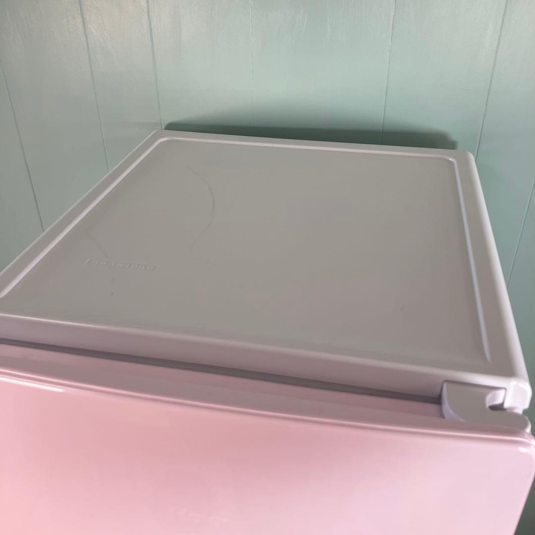 【美品】高性能パステルピンクインテリア冷蔵庫✨　ハイアール　一人暮らし