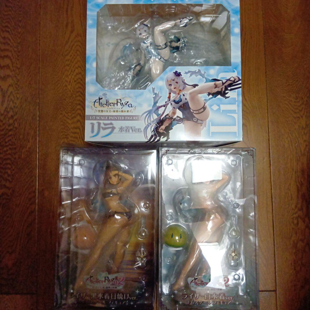 ライザのアトリエ ライザ白＆黒 リラ 水着Ver. セット