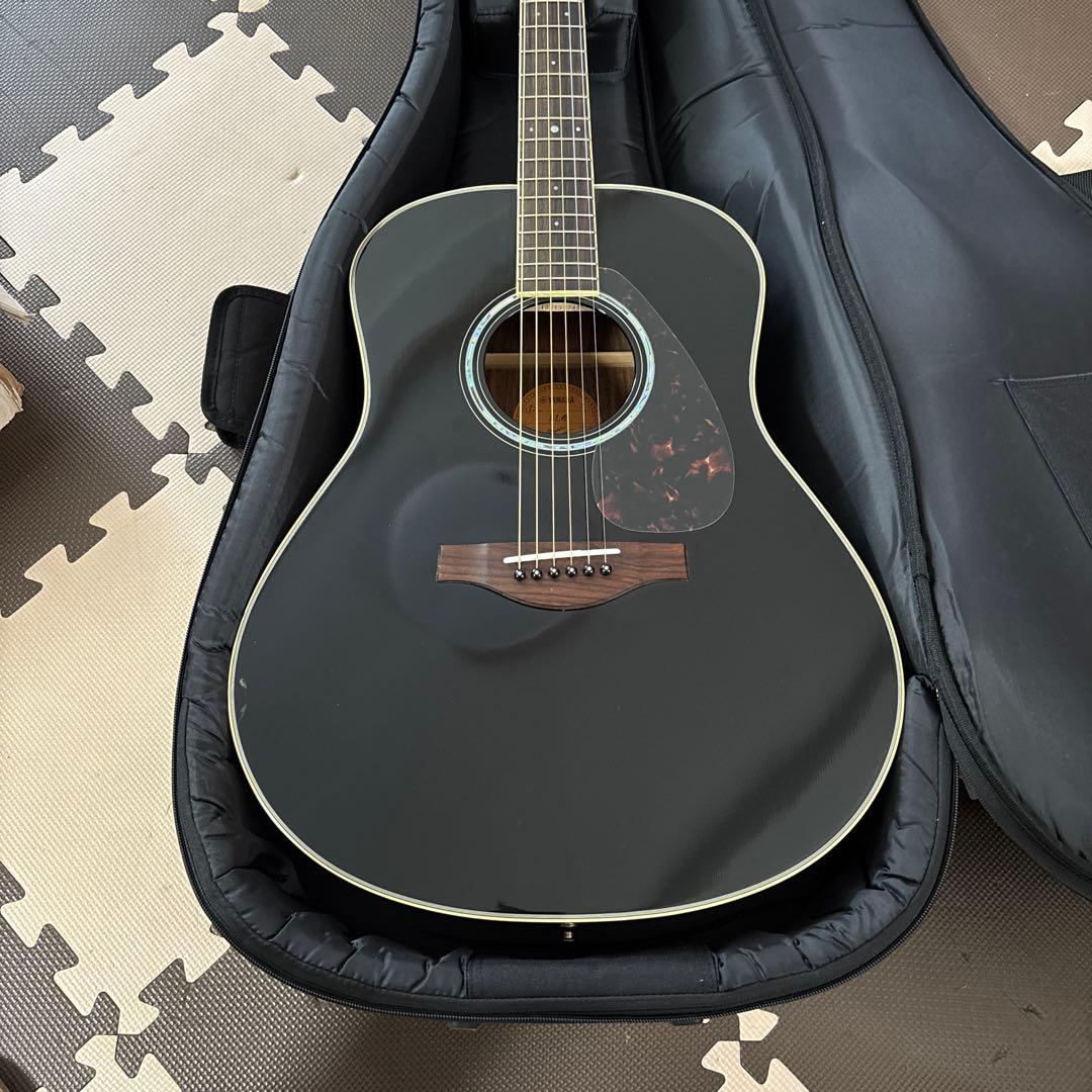 Yamaha LL6 ARE ブラックア エレアコ　ギグケース付き