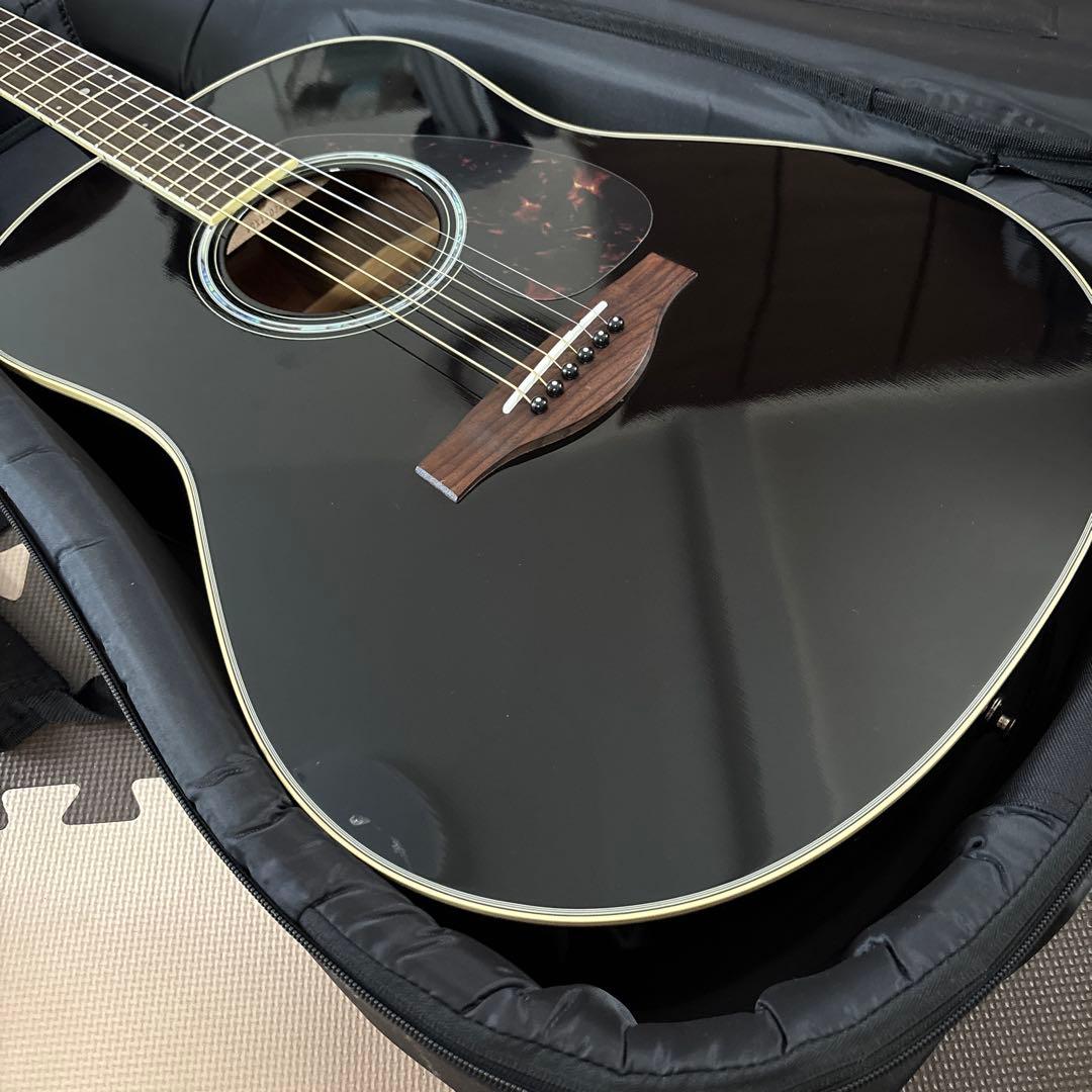 Yamaha LL6 ARE ブラックア エレアコ　ギグケース付き