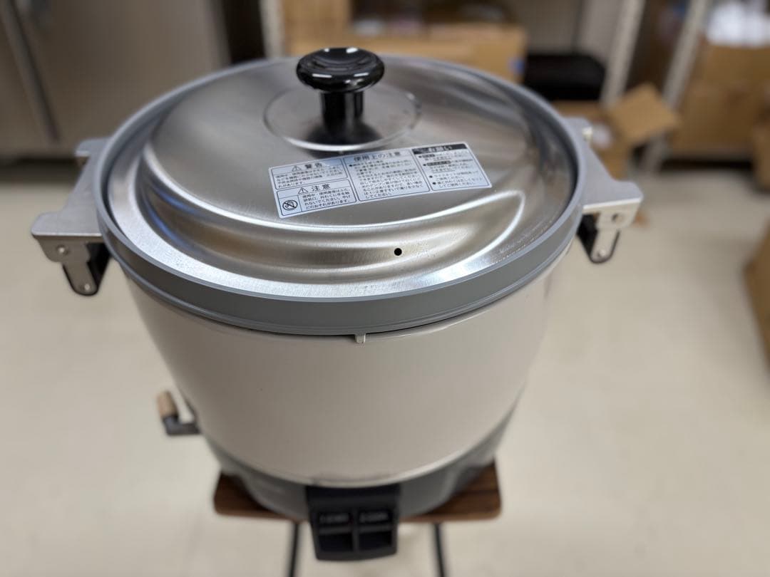 【超美品】リンナイ　RR-300CF 業務用　3升/6.0L 都市ガス用