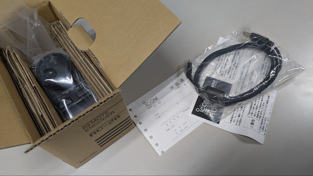 ICOM RC-28 新品未使用