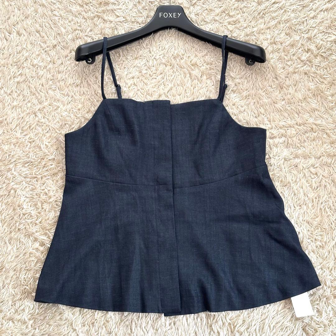 新品未使用　アルアバイル　24AW　デニムライクビスチェキャミ　2　Mサイズ