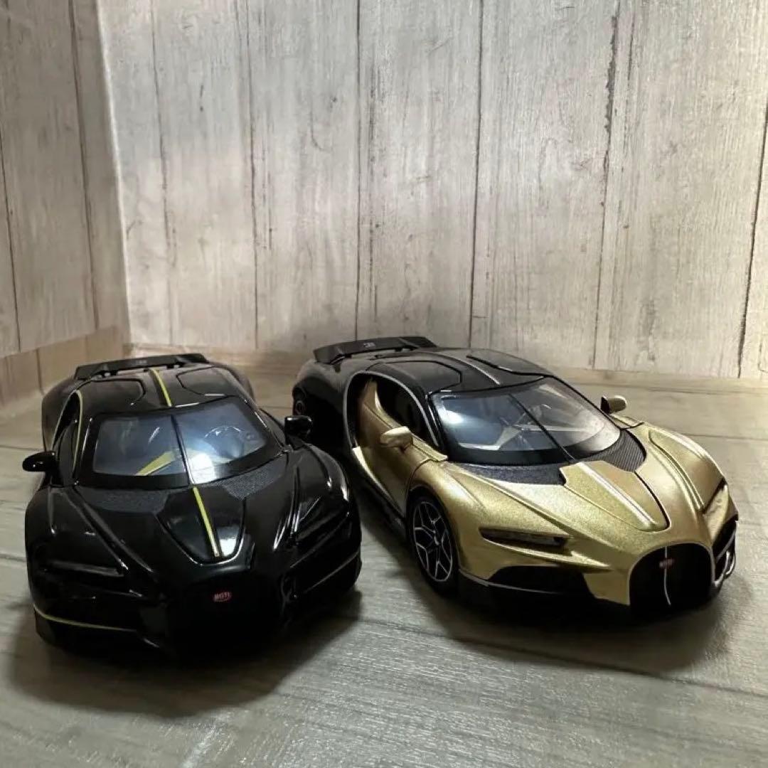 Bugatti ブガッティ トゥールビヨン 1/32 ブラック　ゴルードセット