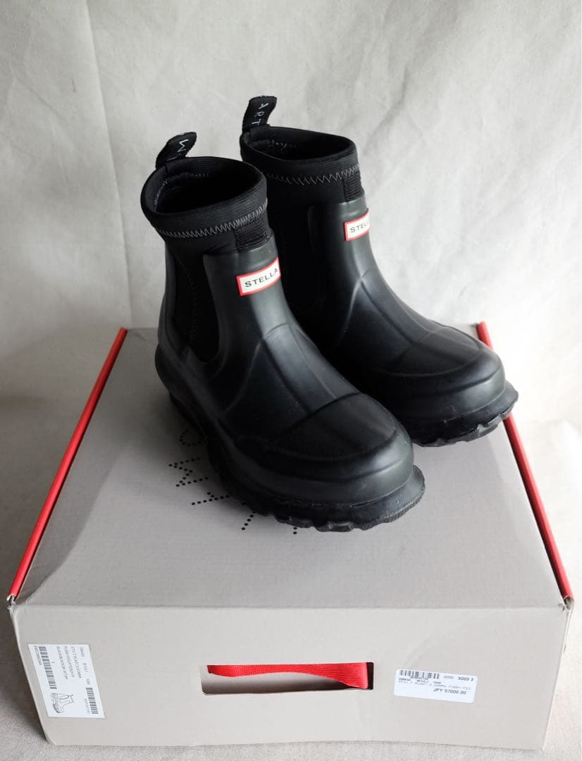 ステラマッカートニー ハンター レインブーツ UK3 EU36 美品