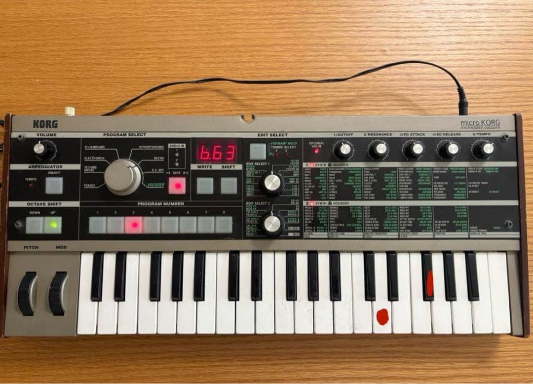 値下げ！KORG microKORG アナログシンセサイザー