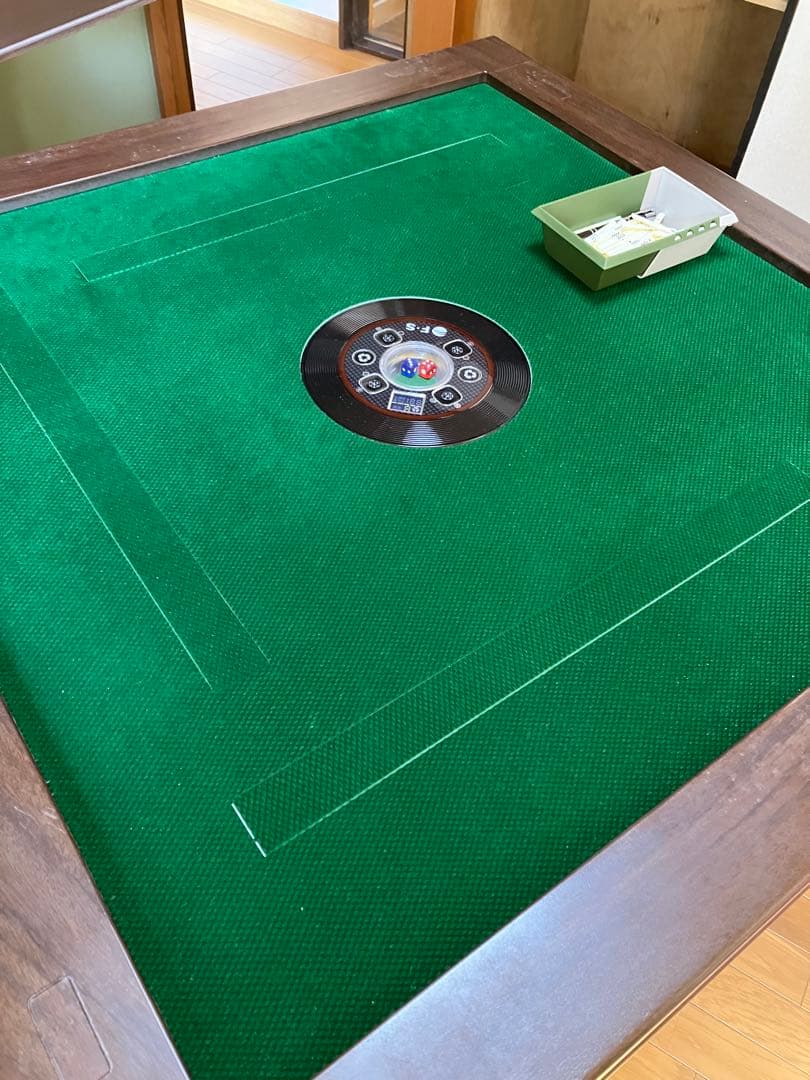 麻雀用木製テーブル 自動（お引き取り限定）