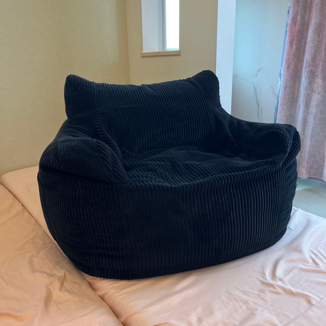 LOOSY ルージー　BLACK 1人がけソファ