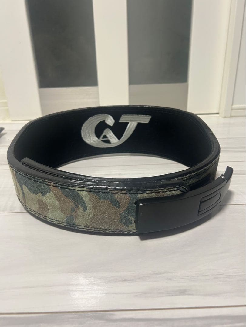 ジュラシック木澤　ジュラシックギア　レザーベルト　サイズL サイン入り