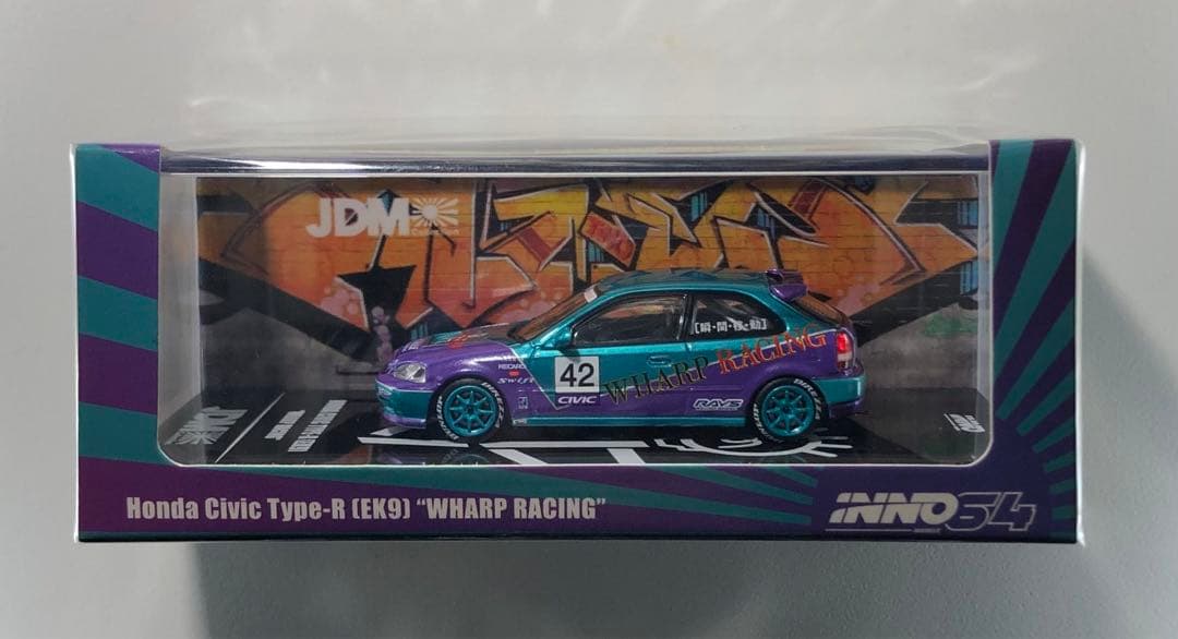 カル　ノーグッドレーシングワープレーシングセットEK9 inno64