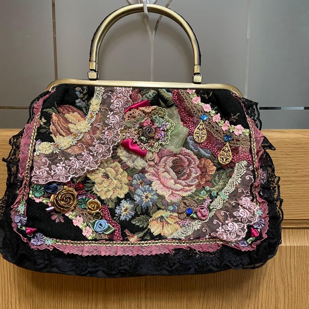 【希少、未使用品】Chimaki ちまき　豪華ハンドバッグ￼