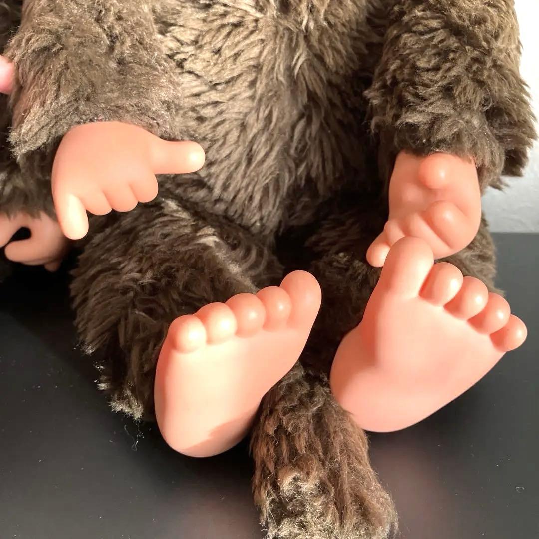 【初代タイプ】モンチッチ 男の子 女の子 セット 大サイズ レトロ 当時物