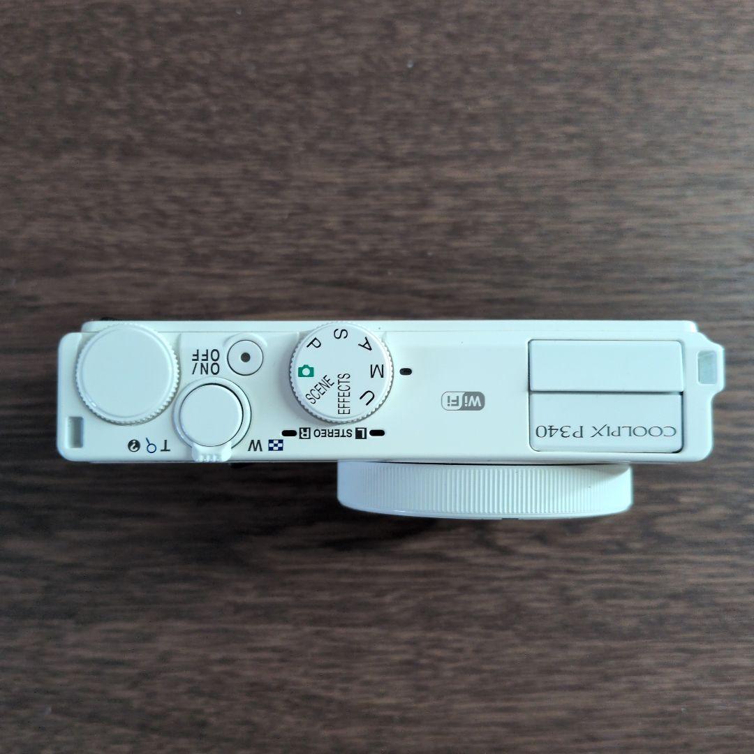NIKON ニコン COOLPIX P340 ホワイト【難あり】