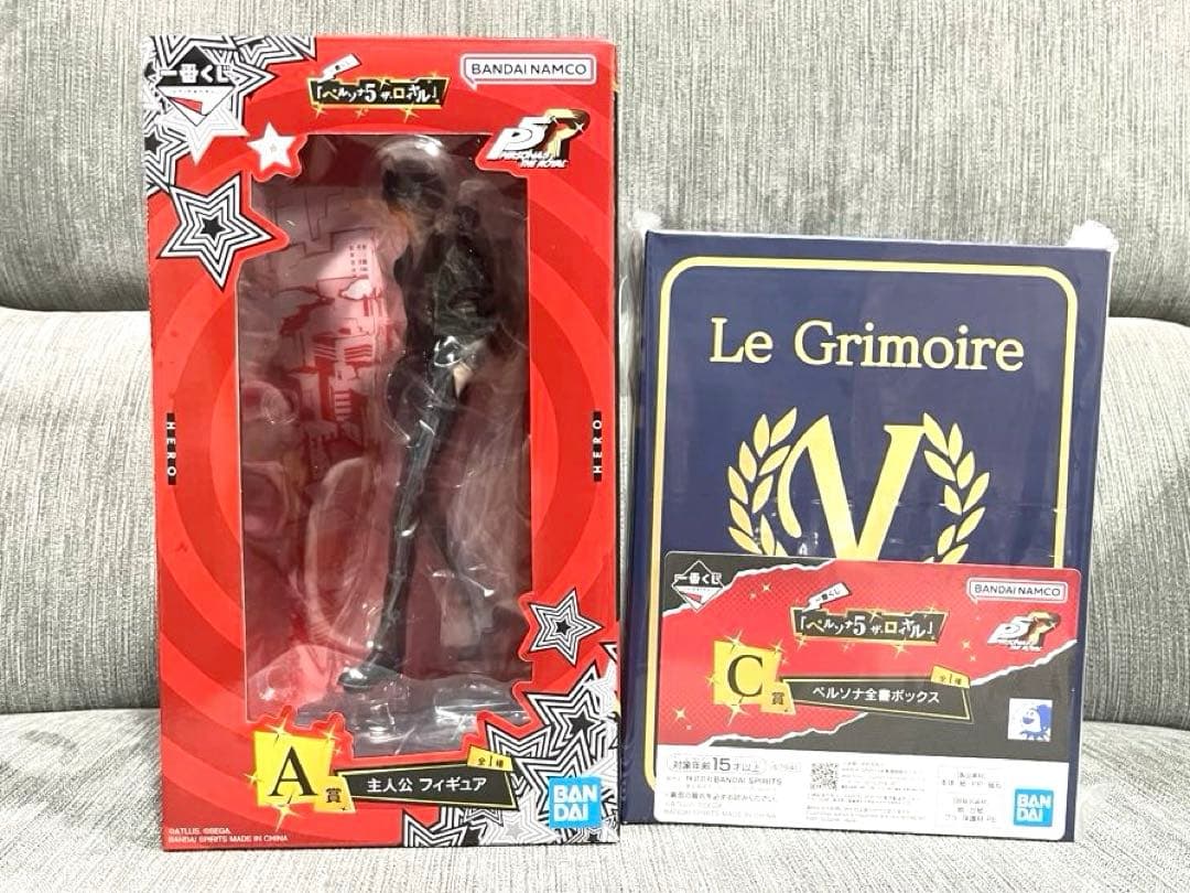 ペルソナ5ザ・ロイヤル 一番くじ A賞 フィギュア C賞 ペルソナ全書ボックス