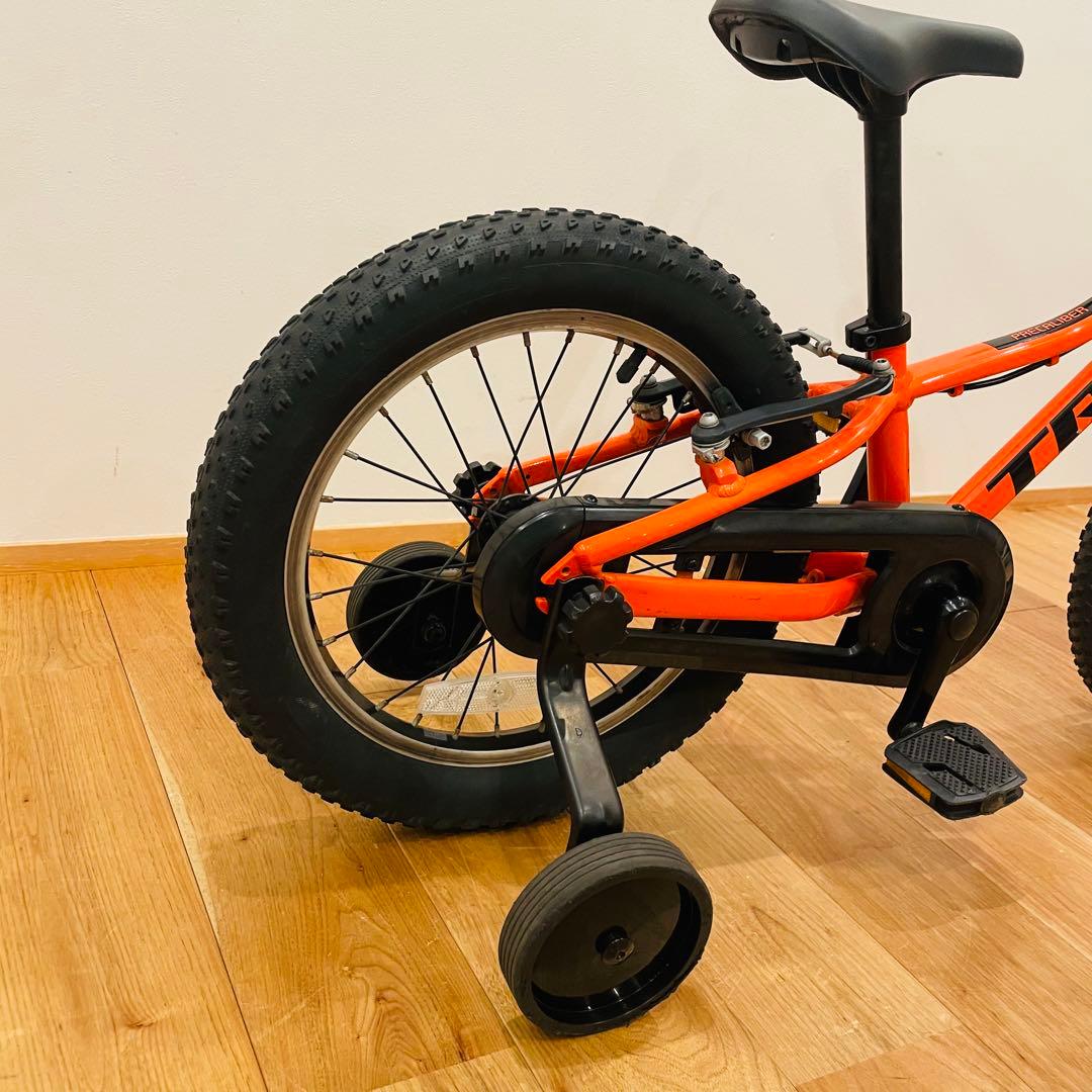 良品 TREK トレック　PRECALIBER 16インチ　オレンジ 自転車
