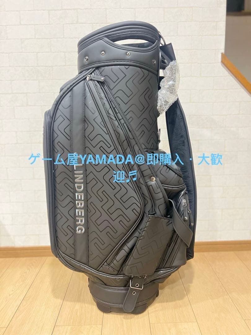 ジェイリンドバーグJLINDEBERG コラボ キャディバッグ PUボールバッグ
