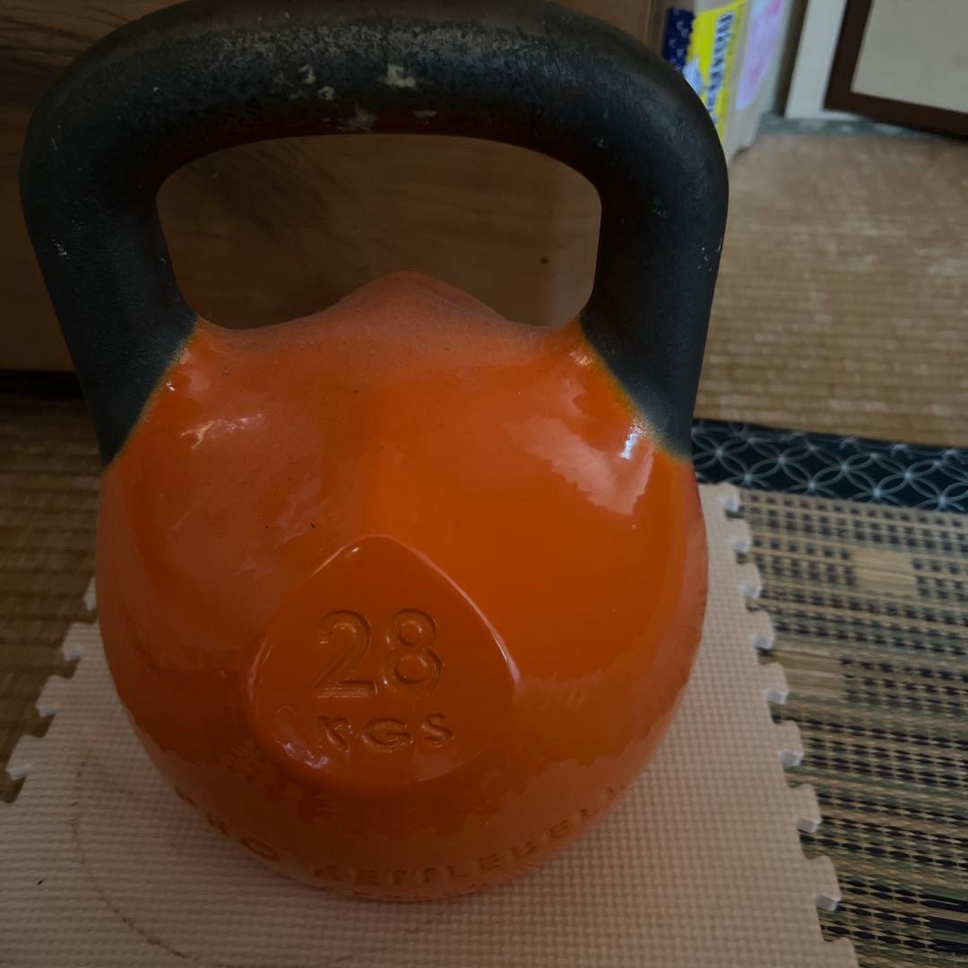 28kg オレンジ ケトルベル