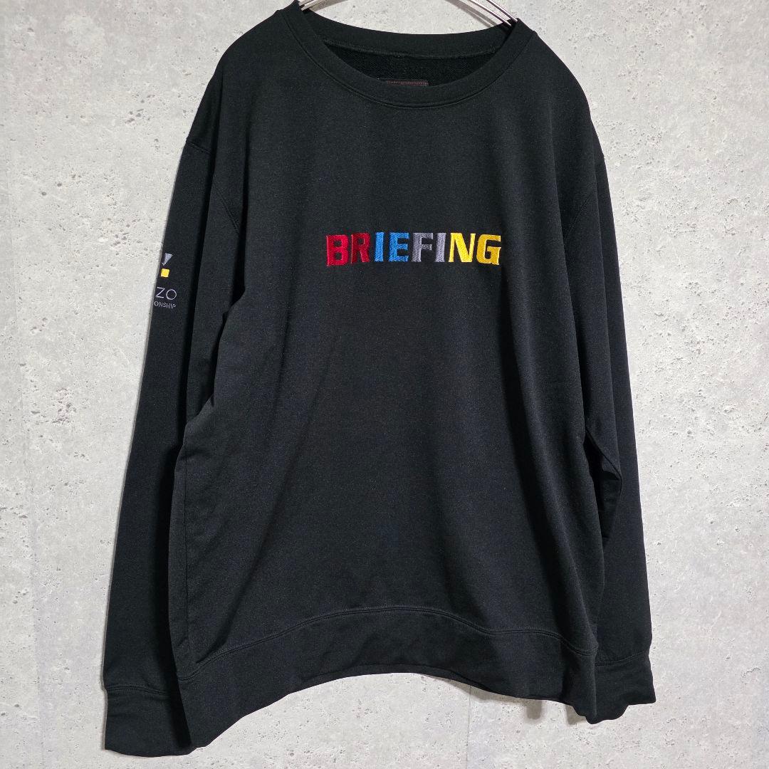 BRIEFING ZOZO ゴルフウェア トレーナー 23年 ブラック Mサイズ
