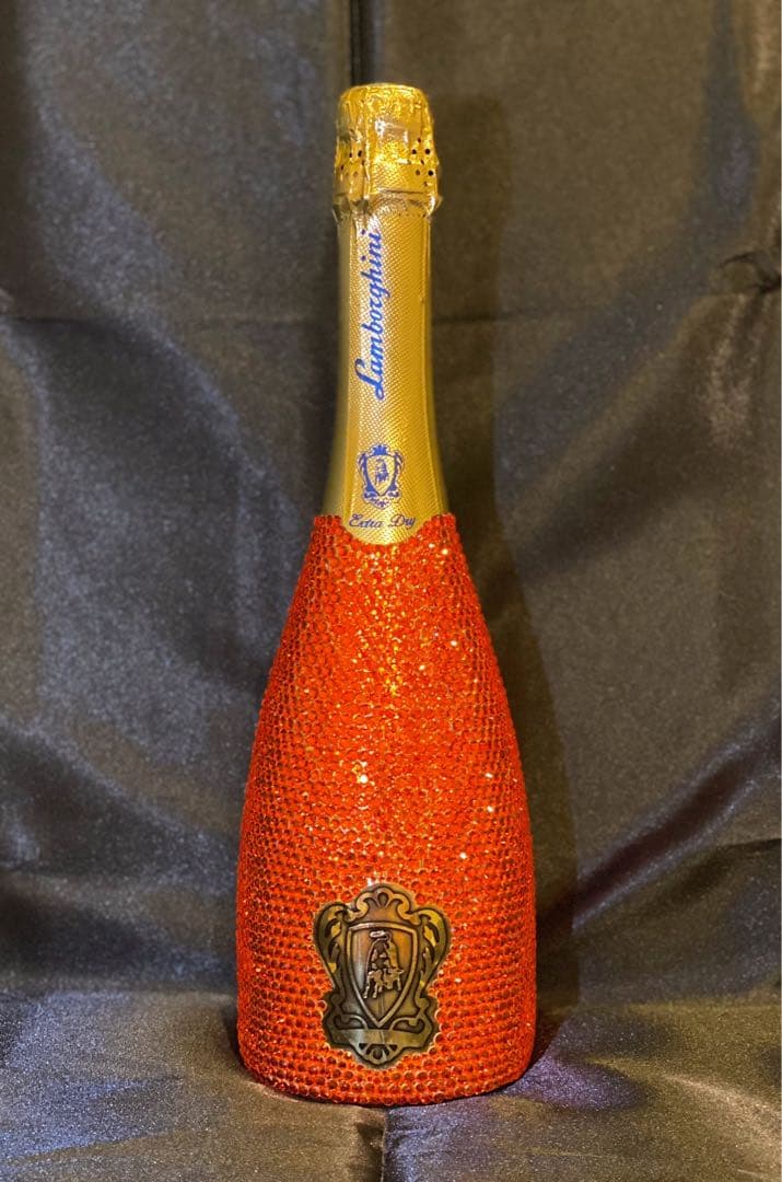 【希少】ランボルギーニ コラボ記念シャンパン スワロフスキー