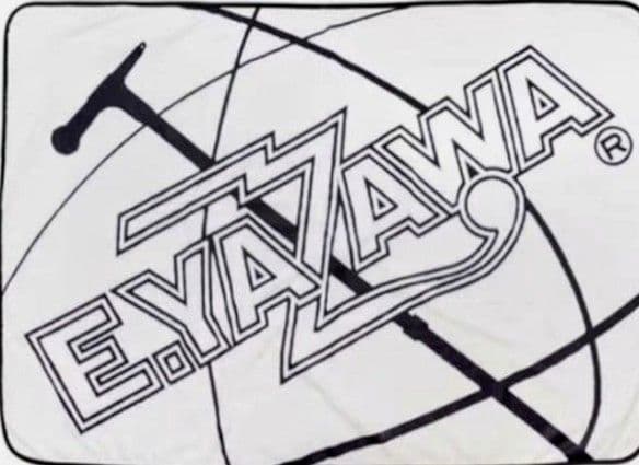 ★E.YAZAWA 矢沢永吉 フランネルブランケット(ロゴマイク)新品未開封品