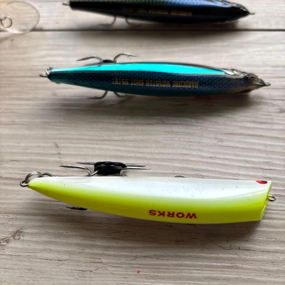 シーバス、青物、プラグセット売り