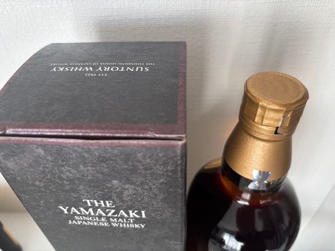 山崎12年 シングルモルトウイスキー 1本