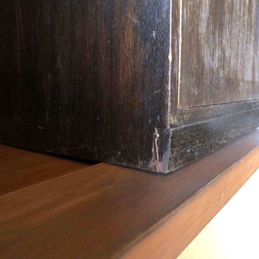 小物入れ　収納棚　ヴィンテージ　昭和レトロ　オーダー家具　貴重