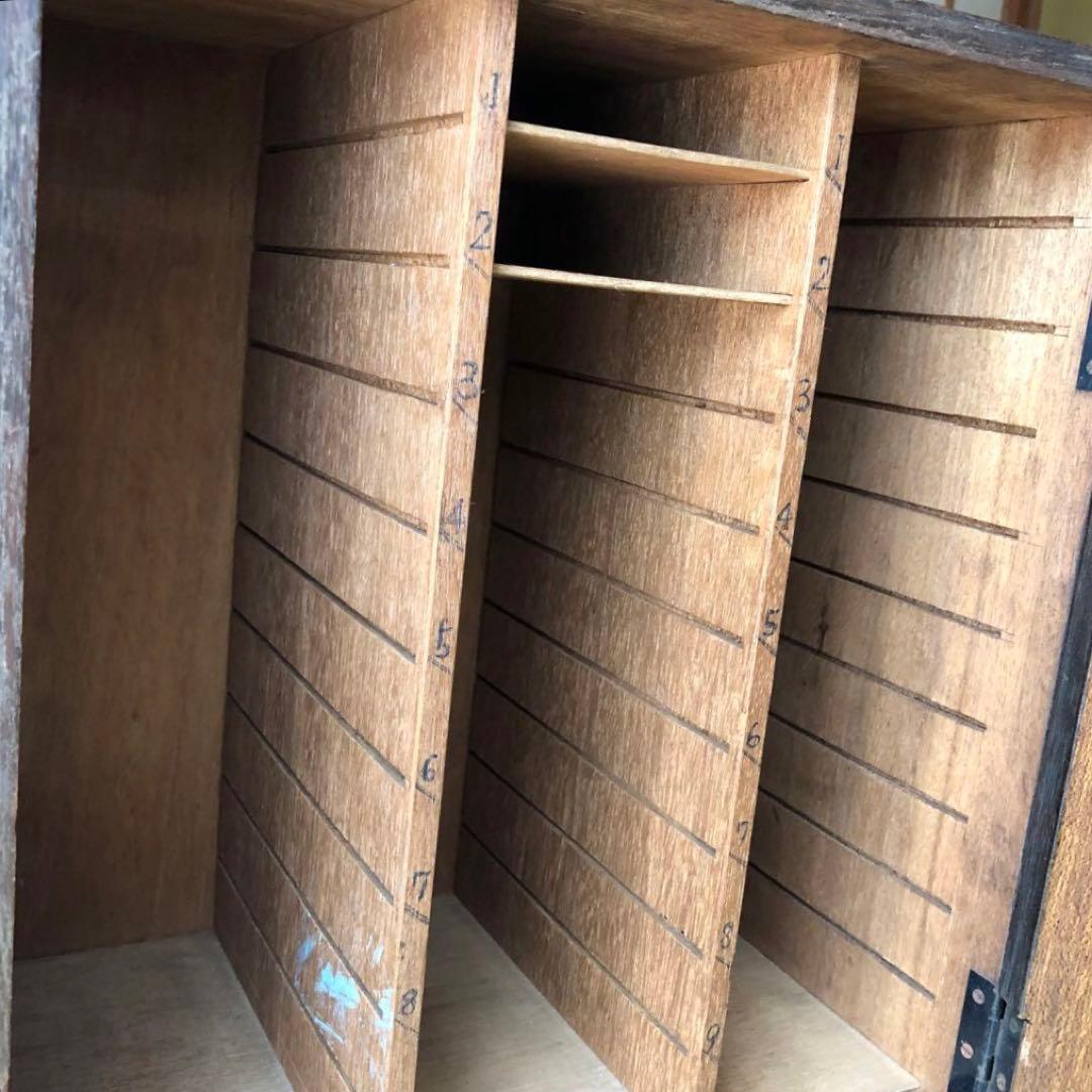 小物入れ　収納棚　ヴィンテージ　昭和レトロ　オーダー家具　貴重