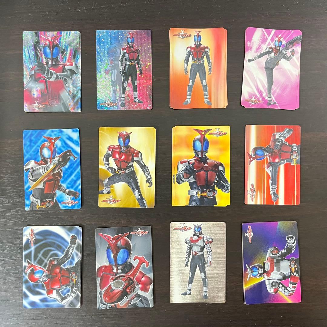 仮面ライダーカブト　カード（コンプリート済み）　丸太食品　ソーセージ