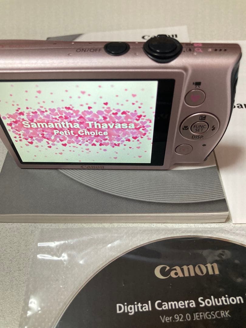 Canon IXY600F ピンク コンパクトデジタルカメラ