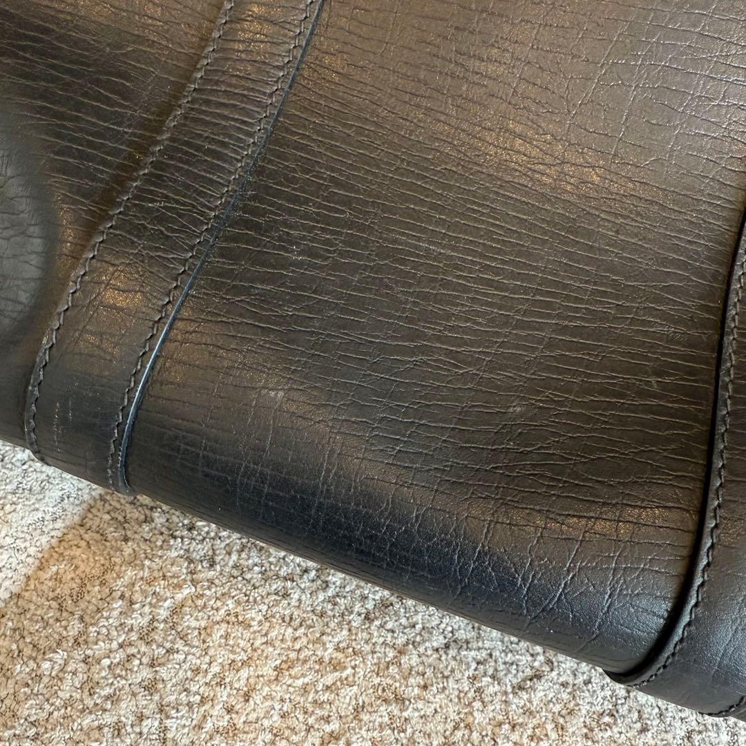 GUCCI（グッチ）ビジネスバッグ ブラック レザー