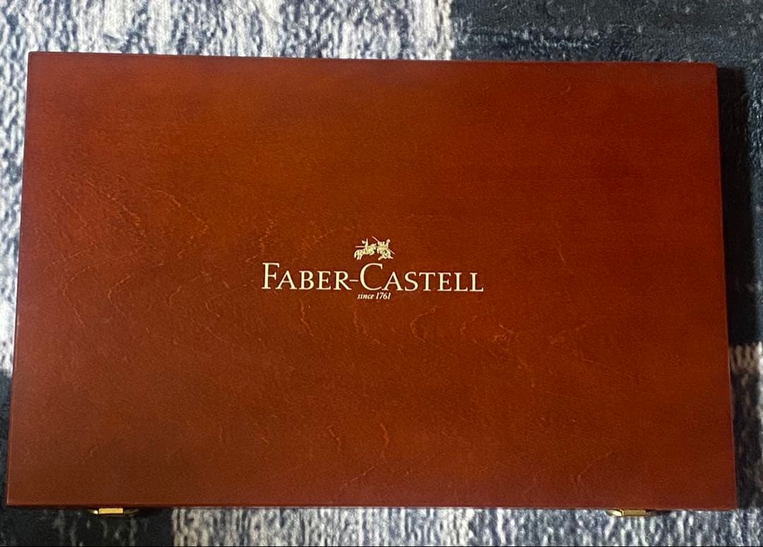 ファーバーカステルFABER-CASTELL 水彩色鉛筆 100本 木箱入り