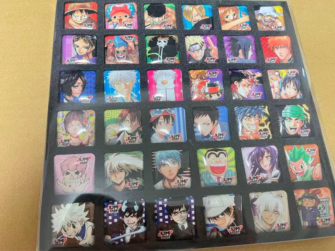 少年ジャンプ アニメキャラクター ピンバッジセット 36個